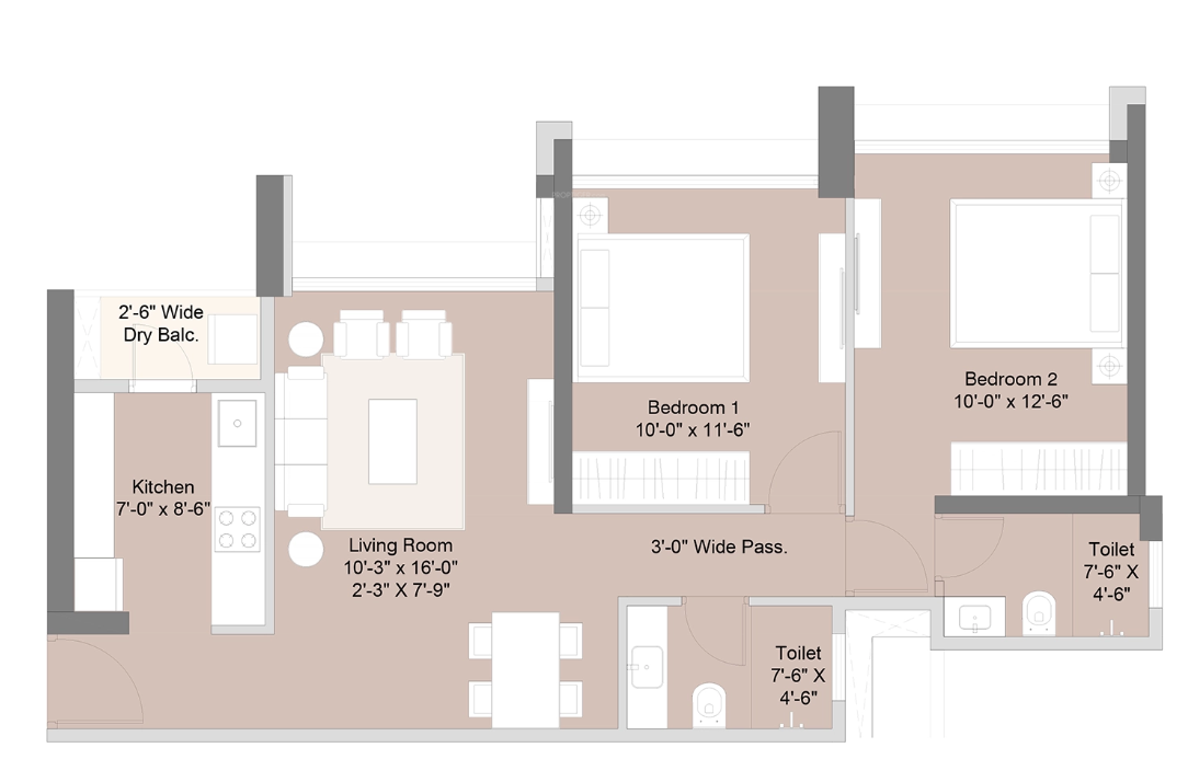 Floor Plan sky park 3 Floor Plan Floor Plan