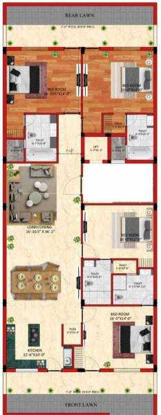  imperial-builder-floor-350-sq-yd Floor Plan Floor Plan