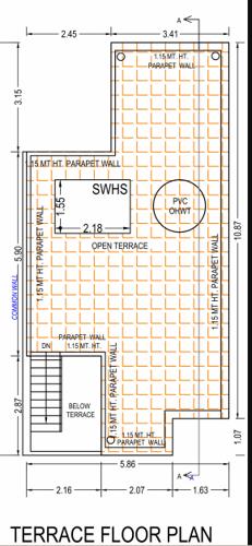  aroma-56 Floor Plan Terrace Floor Plan