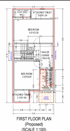  aroma 56 Floor Plan First Floor Plan
