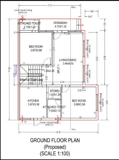  aroma 56 Floor Plan Ground Floor Plan