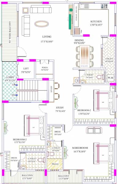  dhriti-enclave Floor Plan Floor Plan