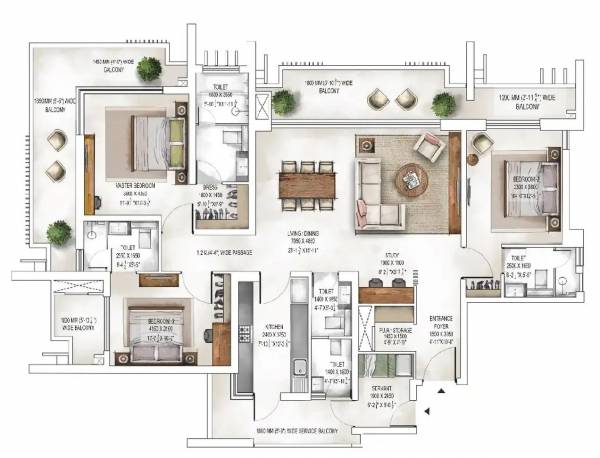  waterside-residence Floor Plan Floor Plan