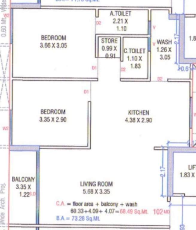  nilkanth elegance Floor Plan Floor Plan