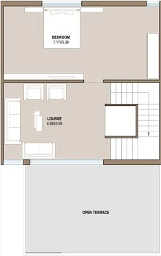 Second Floor Plan bungalows Floor Plan Second Floor Plan