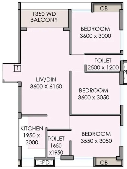 Floor Plan tiara residency Floor Plan Floor Plan