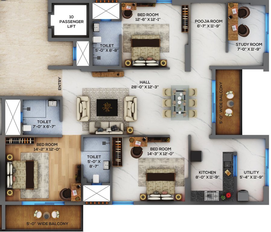  sereno Floor Plan Floor Plan