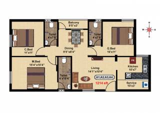 Floor Plan  vatsa-elite Floor Plan Floor Plan