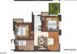  4-sight-florence-phase-iii Floor Plan Upper Level Duplex Plan