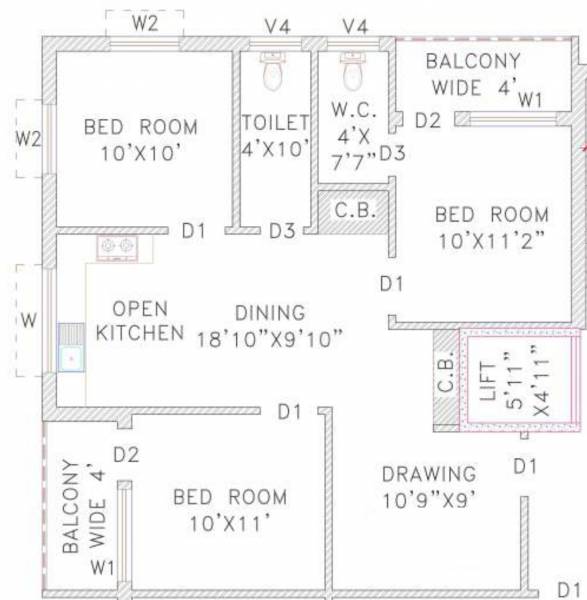  niwas Floor Plan Floor Plan