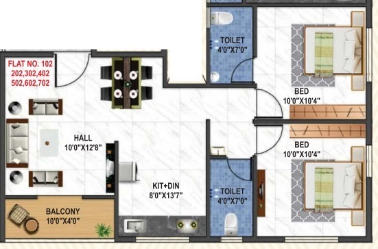  shree ganesha heights Floor Plan Floor Plan