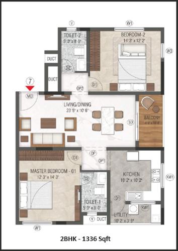  paradise-magizham Floor Plan Floor Plan