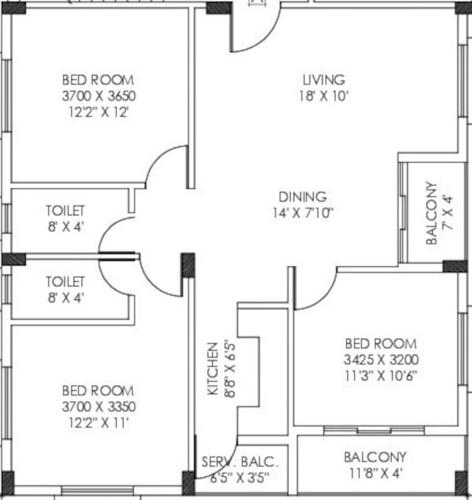  yana-co-operative-housing-society Floor Plan Floor Plan