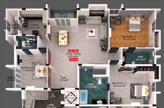Floor Plan abhimanyu-garden-chellappas-plot-29 Floor Plan Floor Plan
