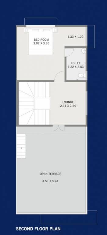  gajanan bunglows Floor Plan Second Floor Plan