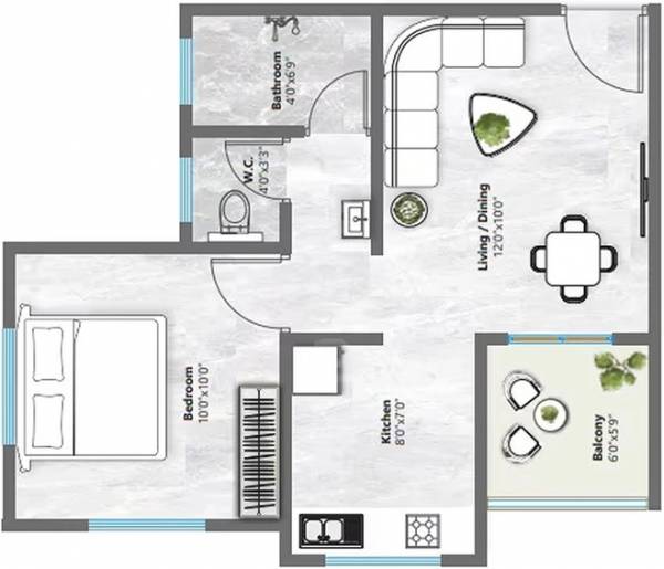  intercontinental-the-urbana Floor Plan Floor Plan