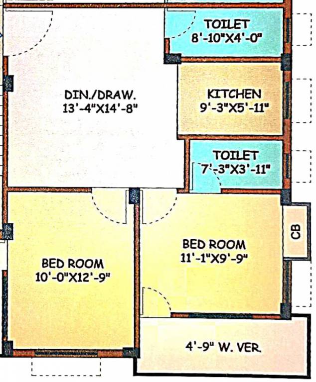  greens shasthi Floor Plan Floor Plan