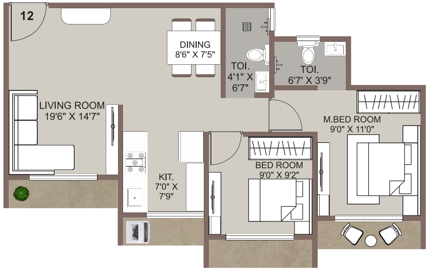Floor Plan ruchita bliss Floor Plan Floor Plan