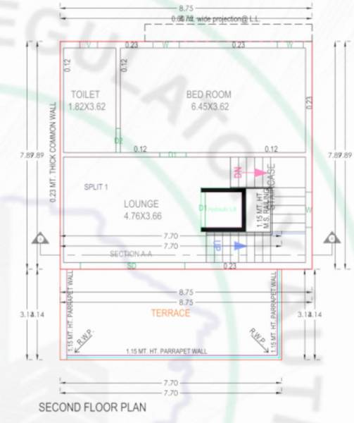  the-garden Floor Plan Second Floor Plan
