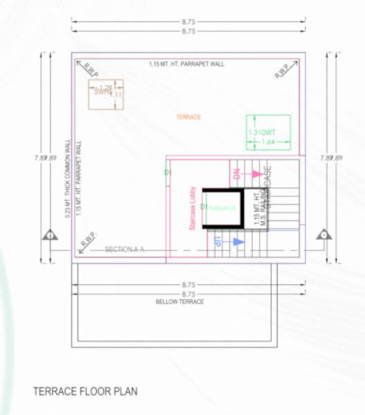  the-garden Floor Plan Terrace Floor Plan