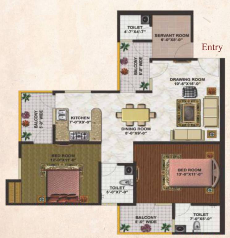 casa grande 2 Floor Plan Floor Plan