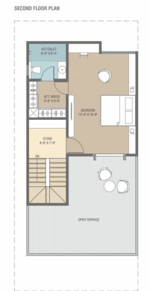  nilkanth-52 Floor Plan Second Floor Plan
