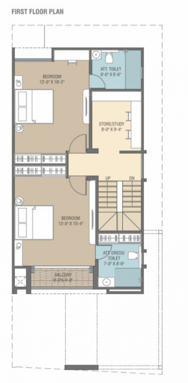  nilkanth 52 Floor Plan First Floor Plan