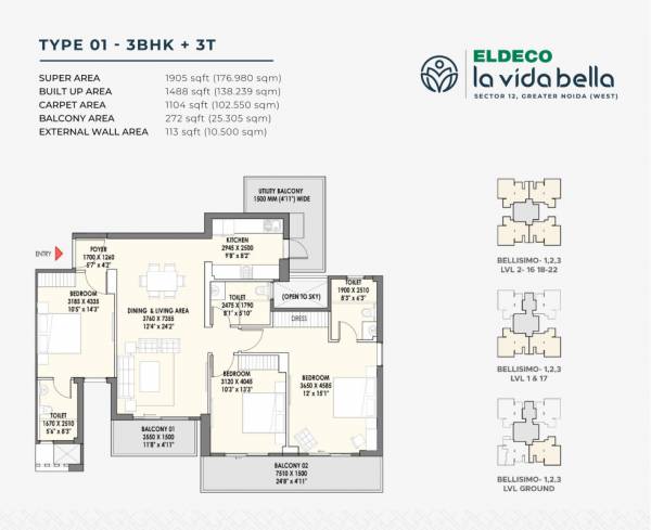 Floor Plan la-vida-bella Floor Plan Floor Plan