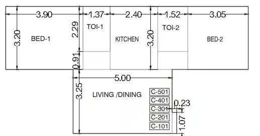 Floor Plan ridhi sidhi sadan of ridhi sidhi co operative housing society ltd Floor Plan Floor Plan