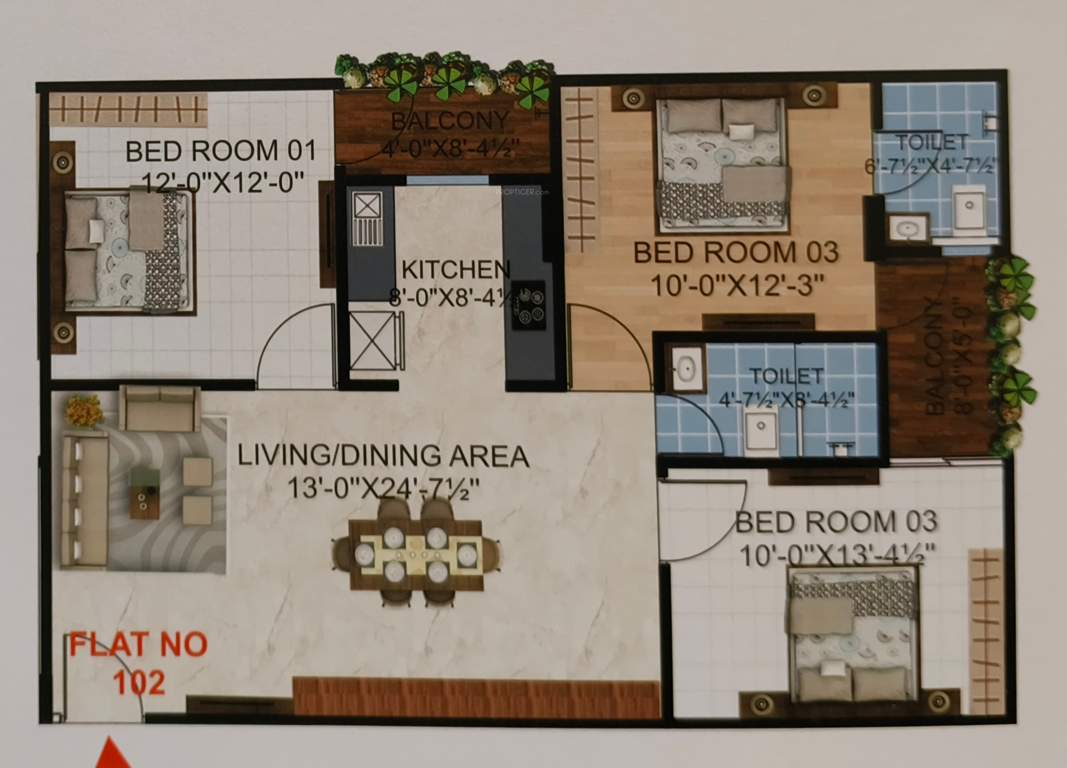  heights 2nd Floor Plan Floor Plan