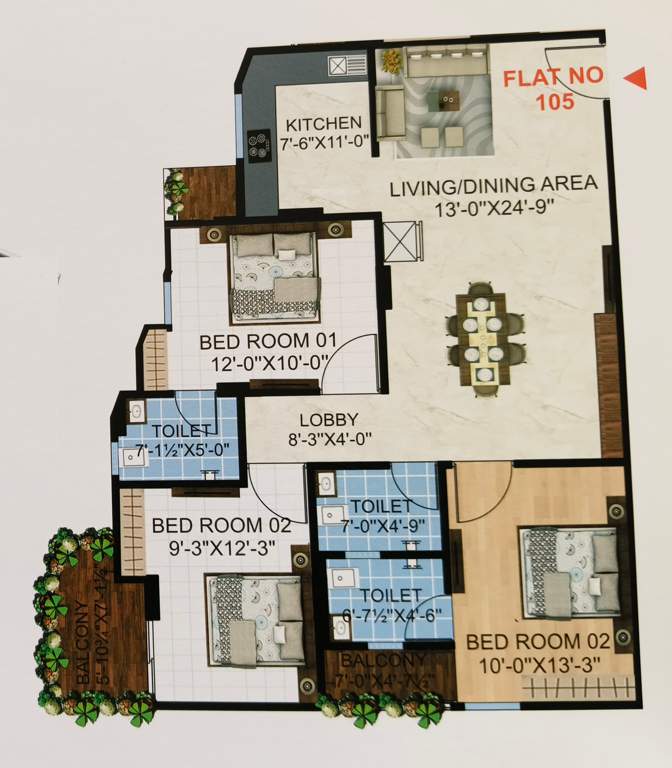  heights 2nd Floor Plan Floor Plan