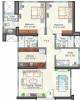 Sheth Polaris (3BHK+3T (1,245 sq ft) 1245 sq ft)