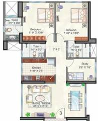 Sheth Polaris (3BHK+3T (1,245 sq ft) 1245 sq ft) Sheth Polaris (3BHK+3T (1,245 sq ft) 1245 sq ft)