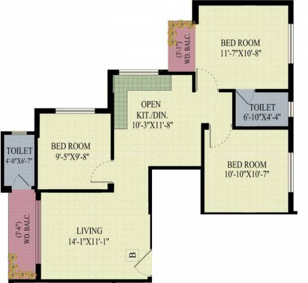  lake-view Floor Plan Floor Plan