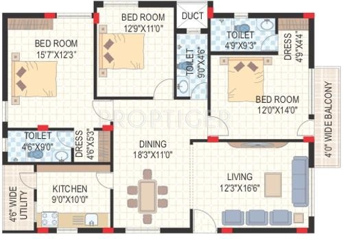 Sri Aditya Haven (3BHK+3T (1,770 sq ft) 1770 sq ft) Sri Aditya Haven (3BHK+3T (1,770 sq ft) 1770 sq ft)