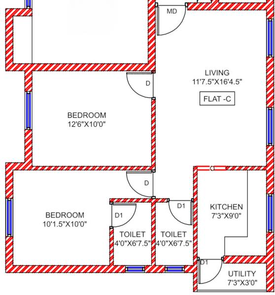  vikash-homes Floor Plan Floor Plan