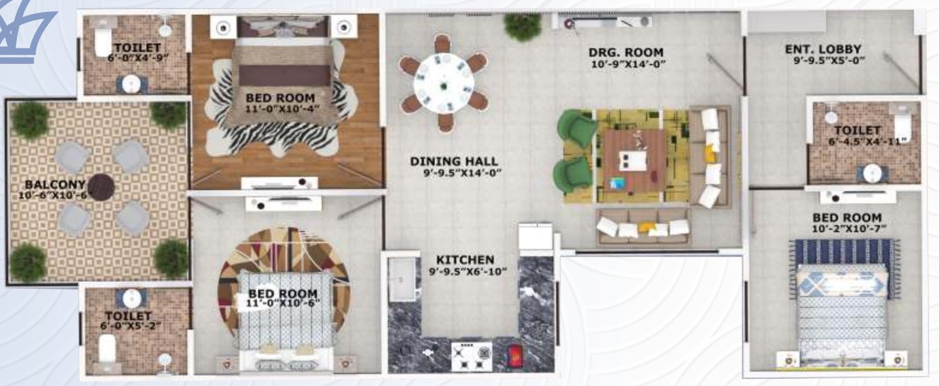 sai kohinoor grand Floor Plan Floor Plan
