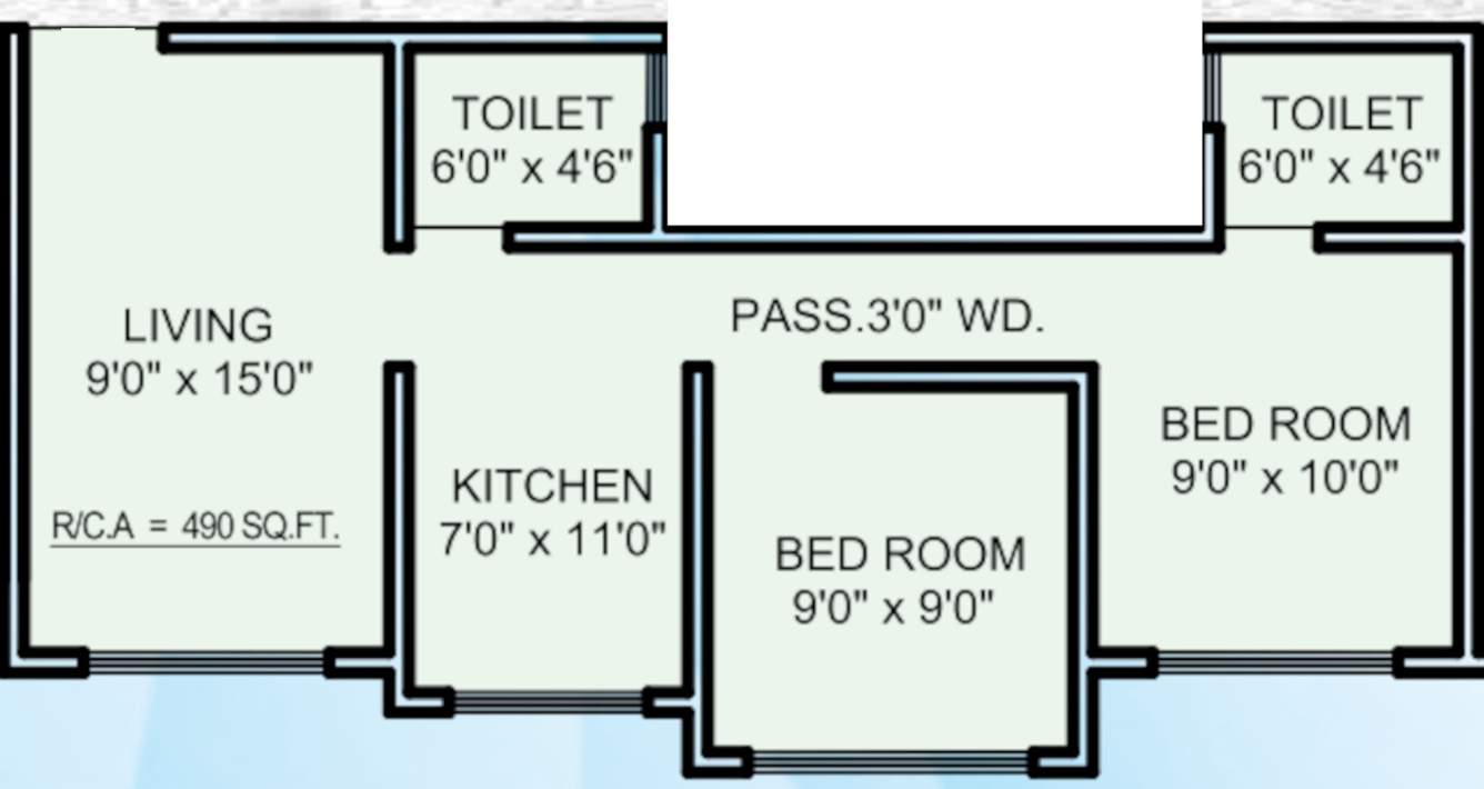  rbi employees gokul chsl and raghulkul chsl Floor Plan Floor Plan