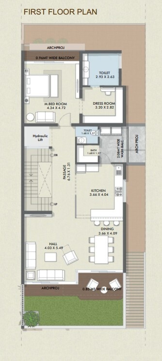 aranya palasha Floor Plan First Floor Plan