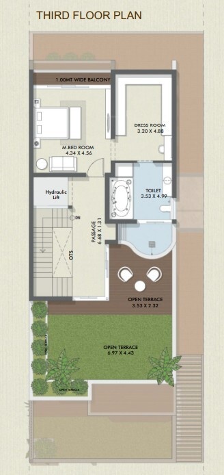 Third Floor Plan aranya palasha Floor Plan Third Floor Plan