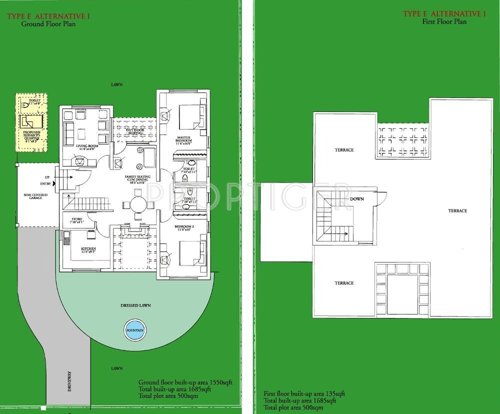 Siddha Raj Aangan (2BHK+2T (1,685 sq ft) 1685 sq ft)