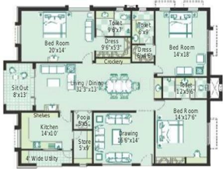 Sri Aditya Hill Top (3BHK+3T (2,850 sq ft) Pooja Room 2850 sq ft) Sri Aditya Hill Top (3BHK+3T (2,850 sq ft) Pooja Room 2850 sq ft)