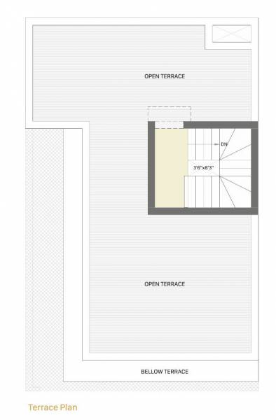  bunglows Floor Plan Terrace Floor Plan