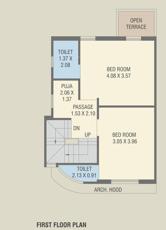  shantam luxuria Floor Plan First Floor Plan