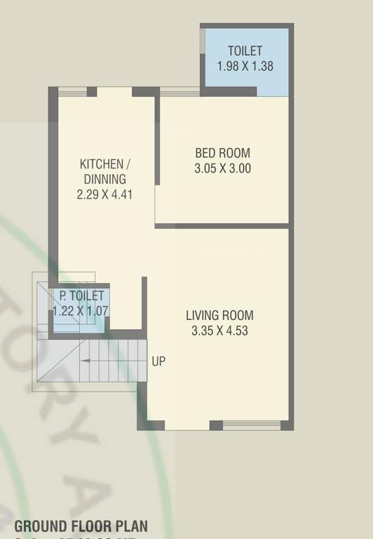  shantam luxuria Floor Plan Ground Floor Plan