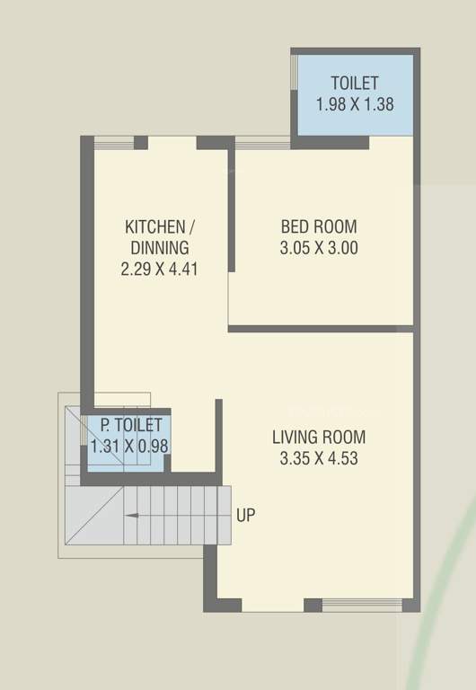  shantam luxuria Floor Plan Ground Floor Plan