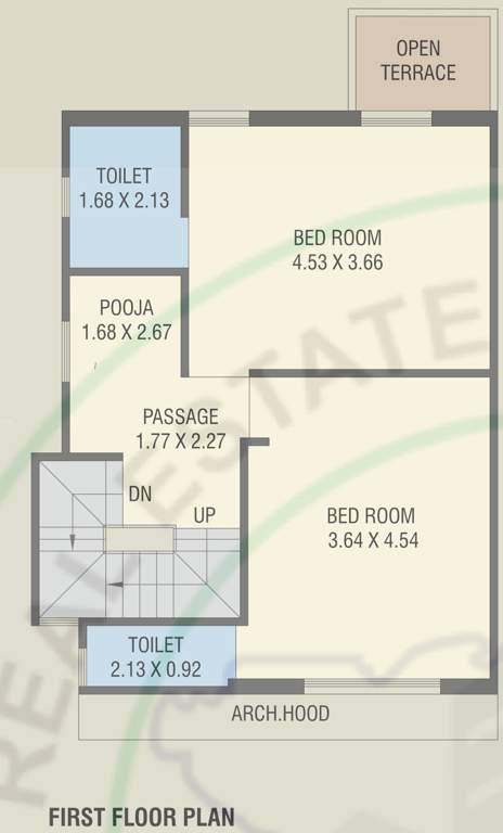  shantam luxuria Floor Plan First Floor Plan