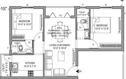  breeze-flats Floor Plan Floor Plan