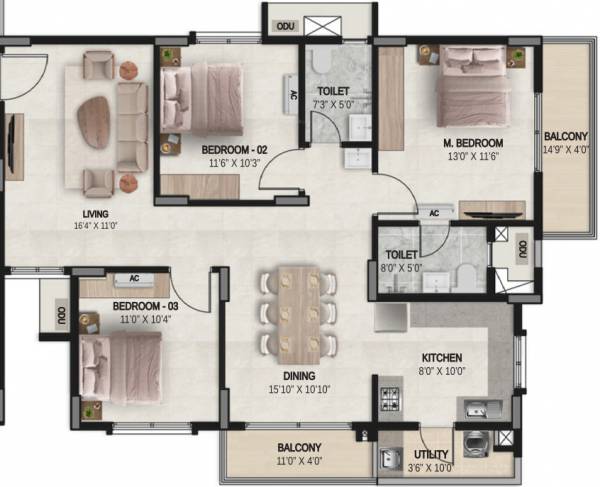  the-courtyard Floor Plan Floor Plan
