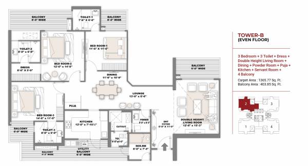  ambrosia-luxurious-residence Floor Plan Floor Plan
